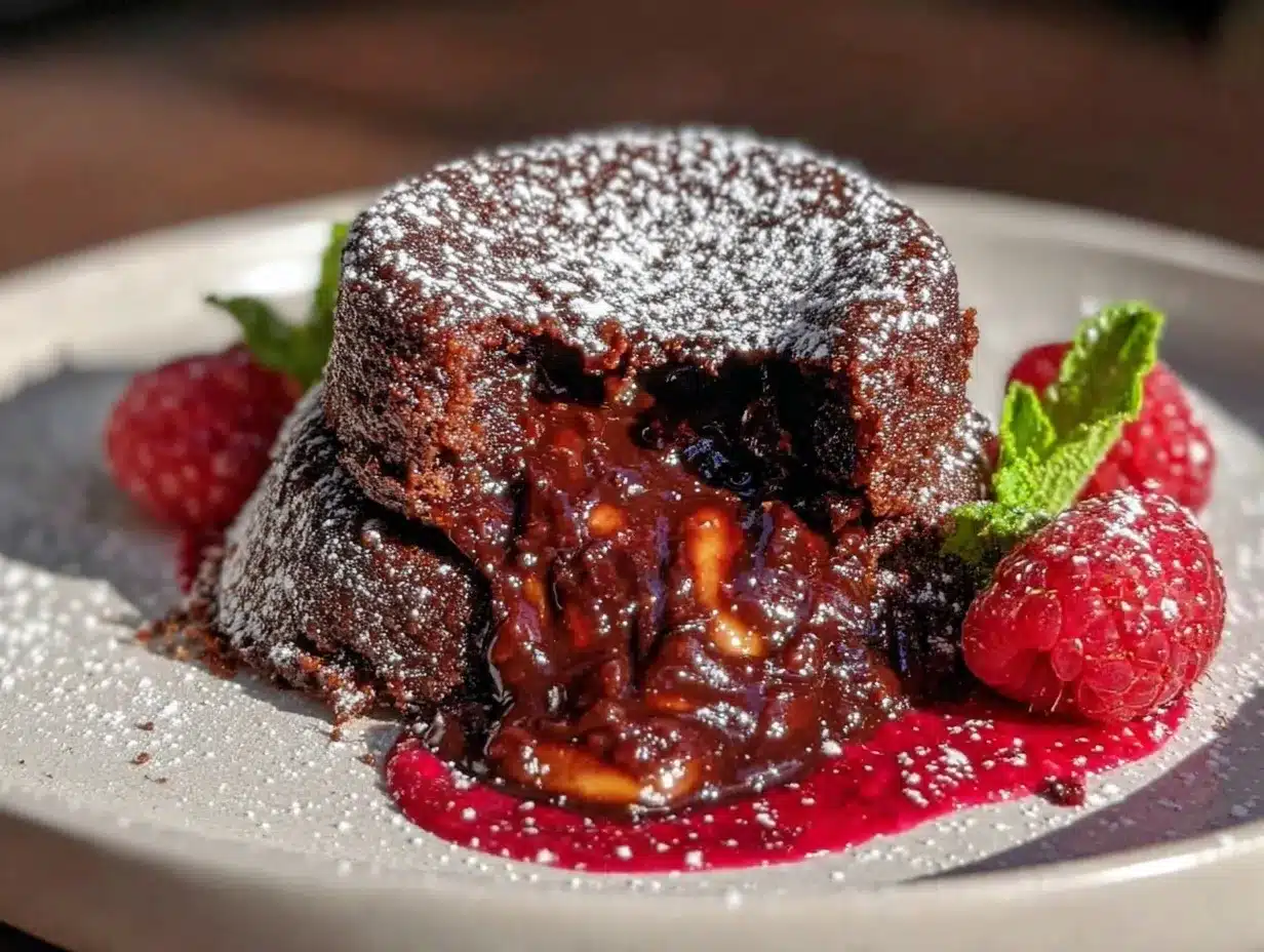 chocolate lava cake preparation steps