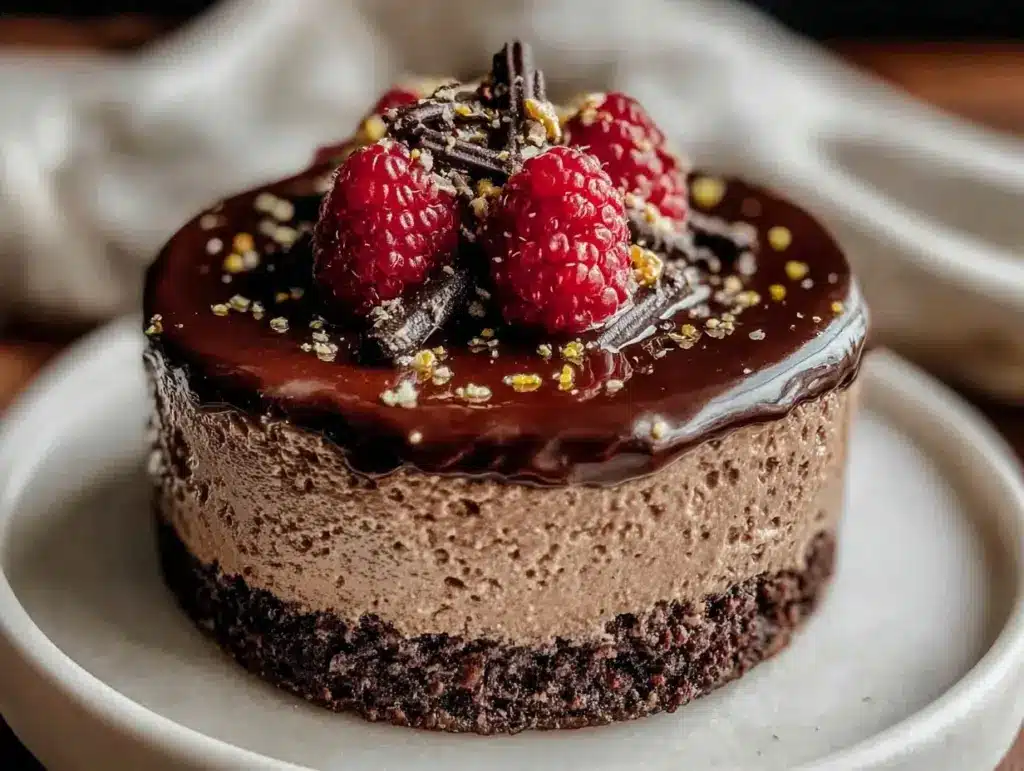 Chocolate Raspberry Entremet - featured image