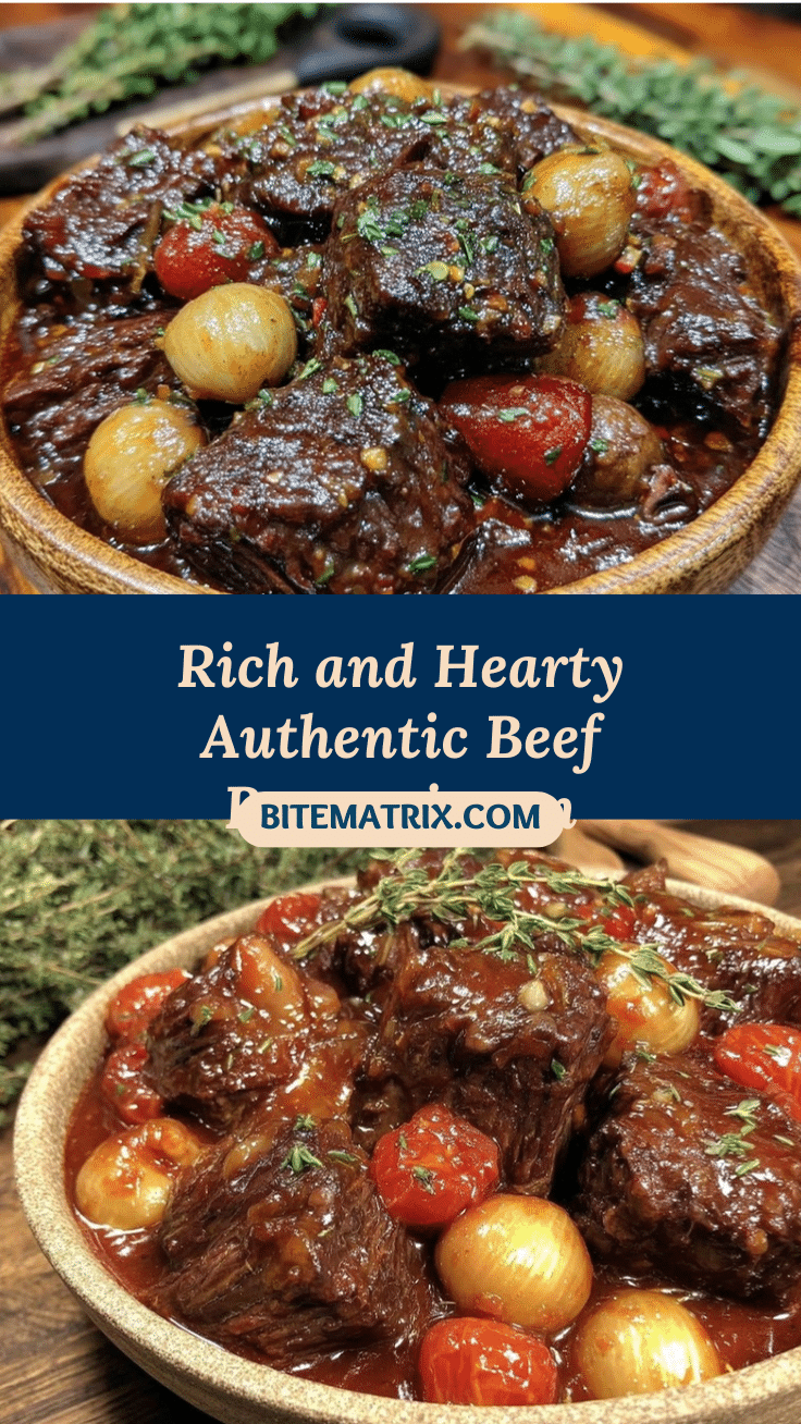 classic beef bourguignon recipe