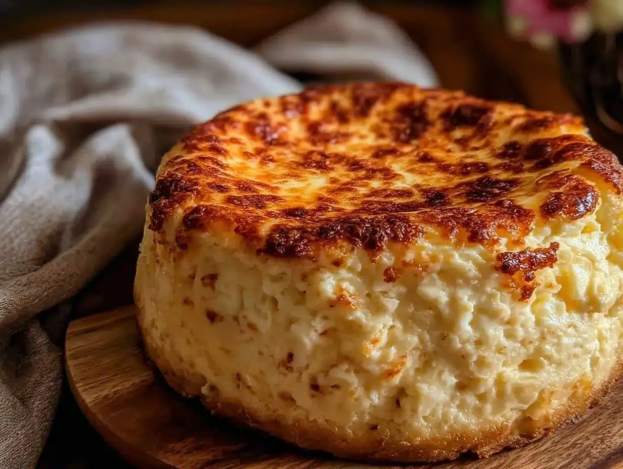 classic rustic cracked cheesecake preparation steps