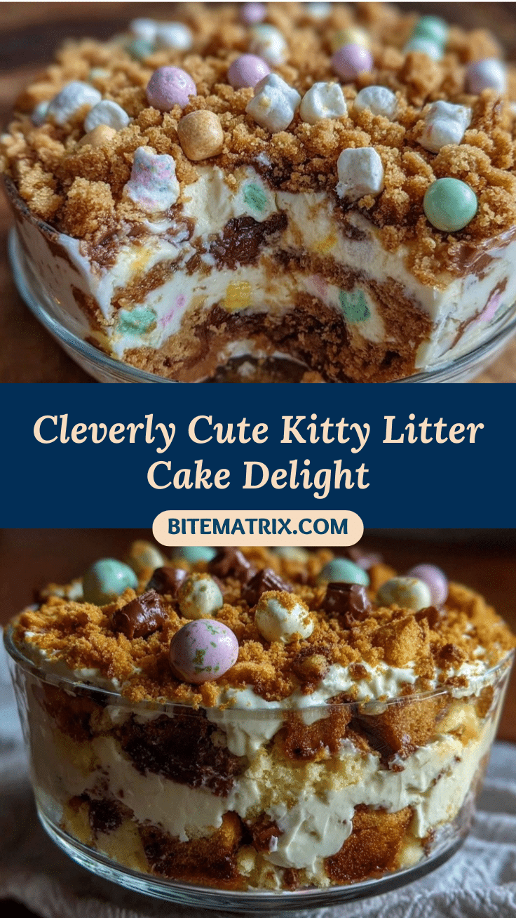 clever kitty litter cake recipe