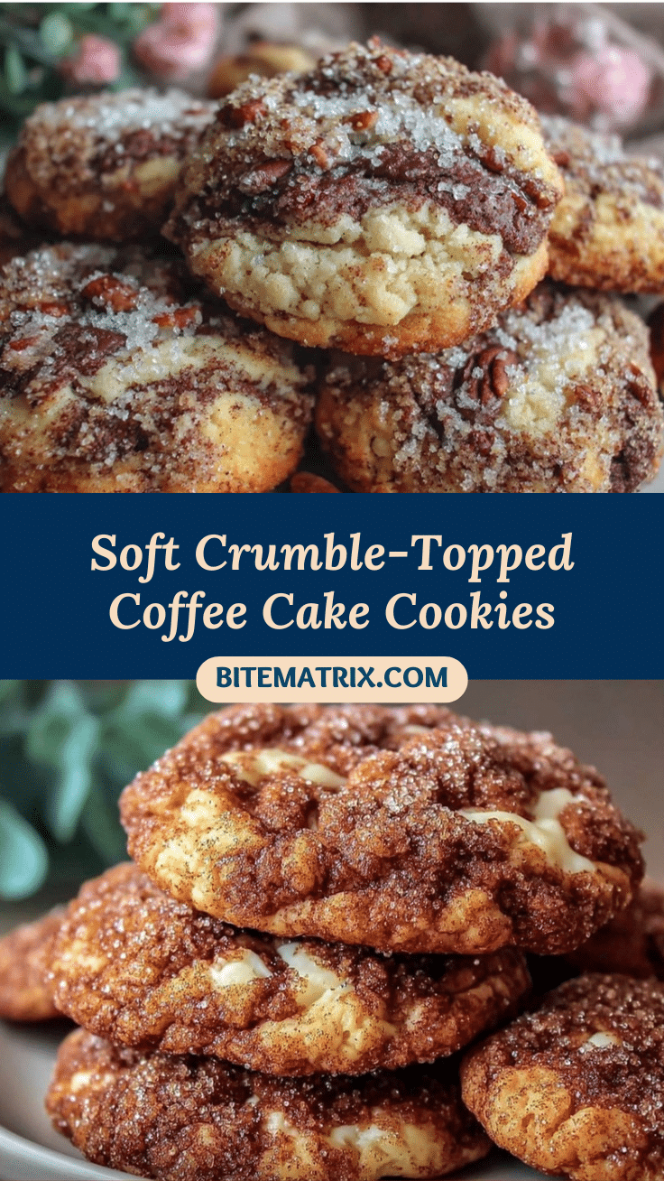 Coffee Cake Cookies recipe