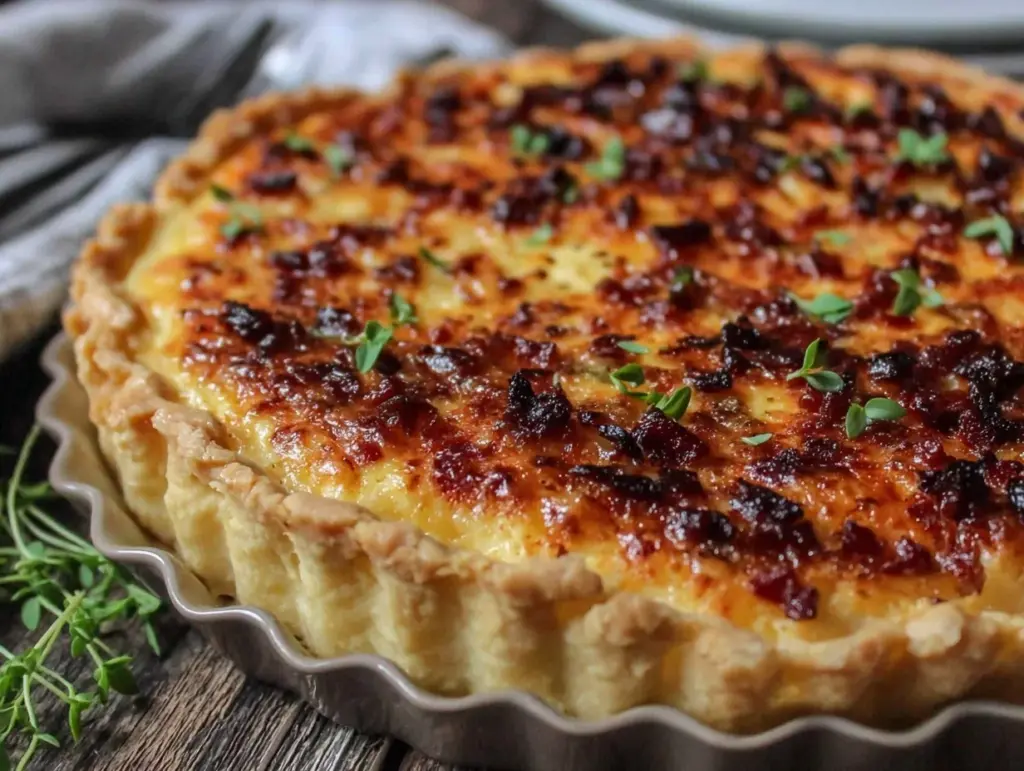 Cozy Classic Quiche Lorraine - featured image