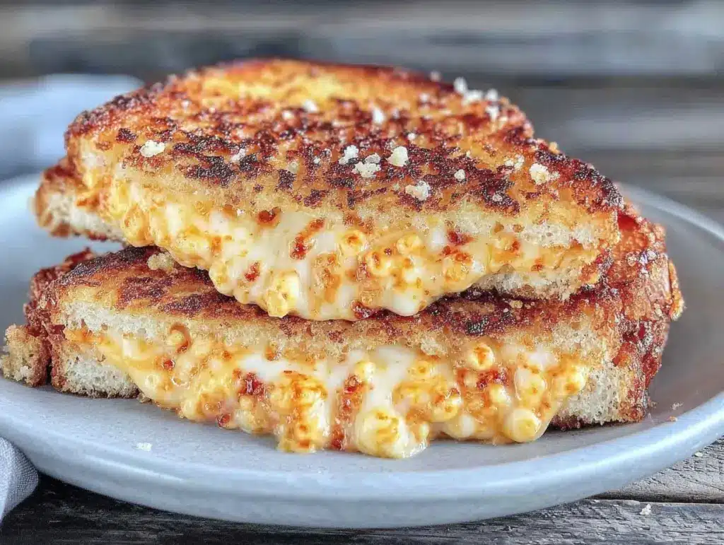 cozy grilled cheese recipe - featured image