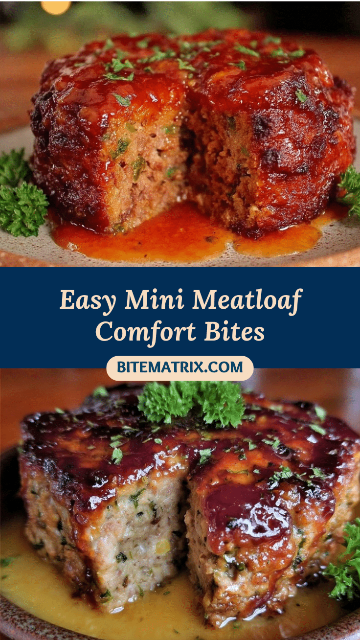 Cozy Mini Meatloaf Comfort Bites recipe