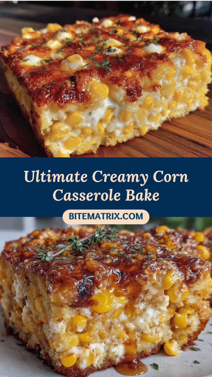 Cream Cheese Corn Casserole recipe