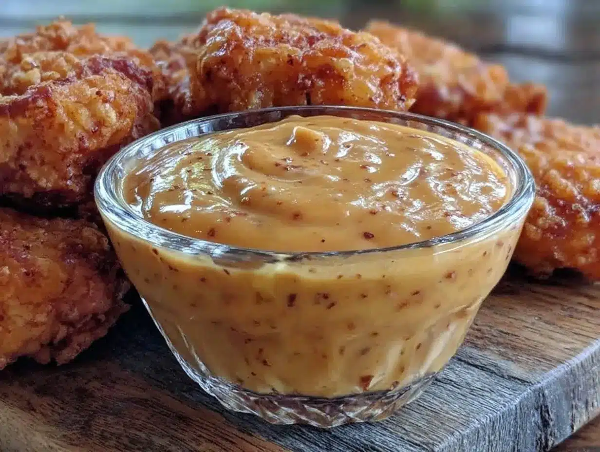 creamy copycat Chick-fil-A sauce preparation steps
