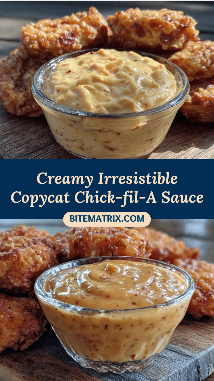 creamy copycat Chick-fil-A sauce recipe