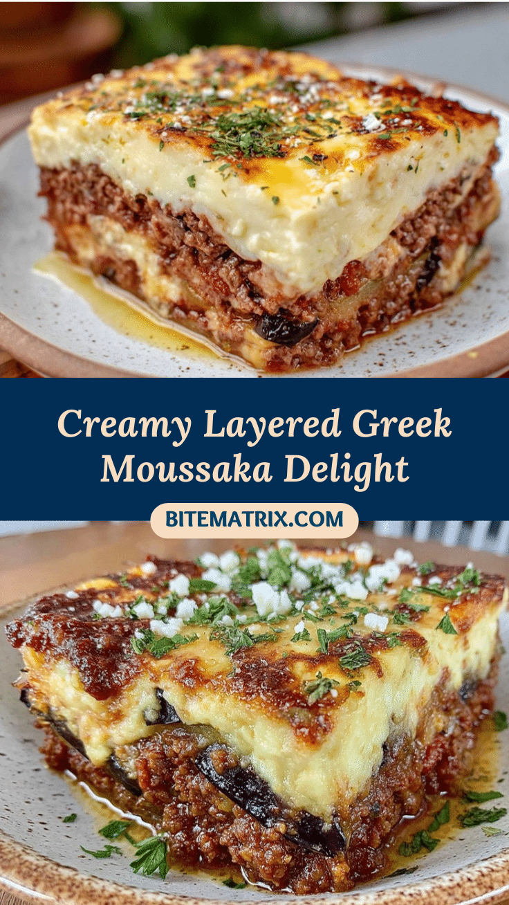 creamy greek moussaka recipe recipe