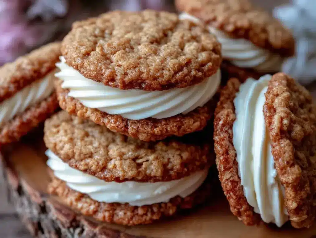 creamy oatmeal cream pies copycat recipe - featured image