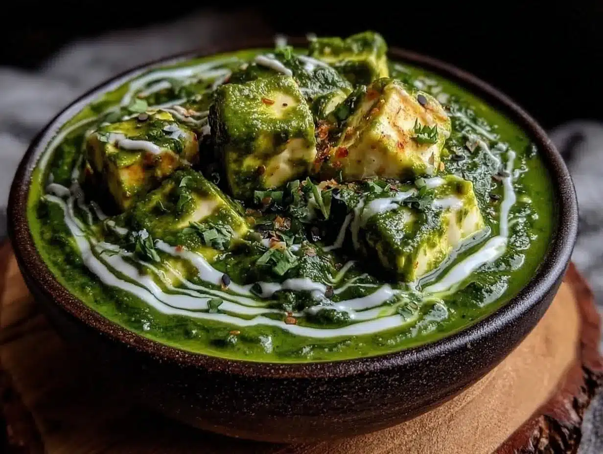 creamy palak paneer recipe preparation steps