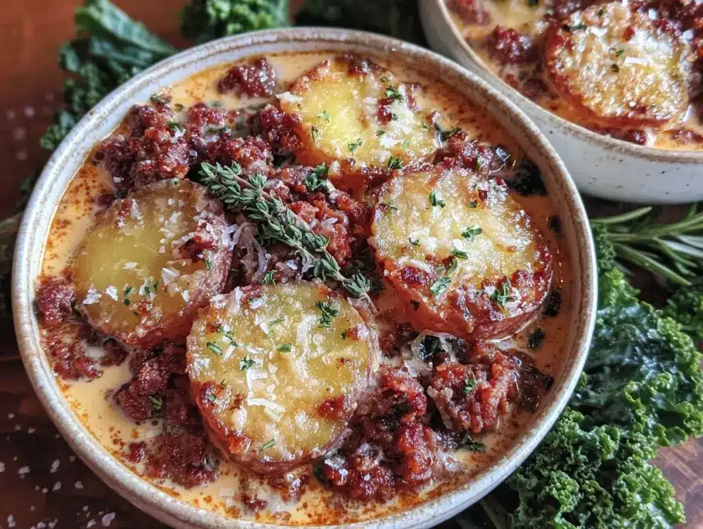 Creamy Paleo Zuppa Toscana - featured image