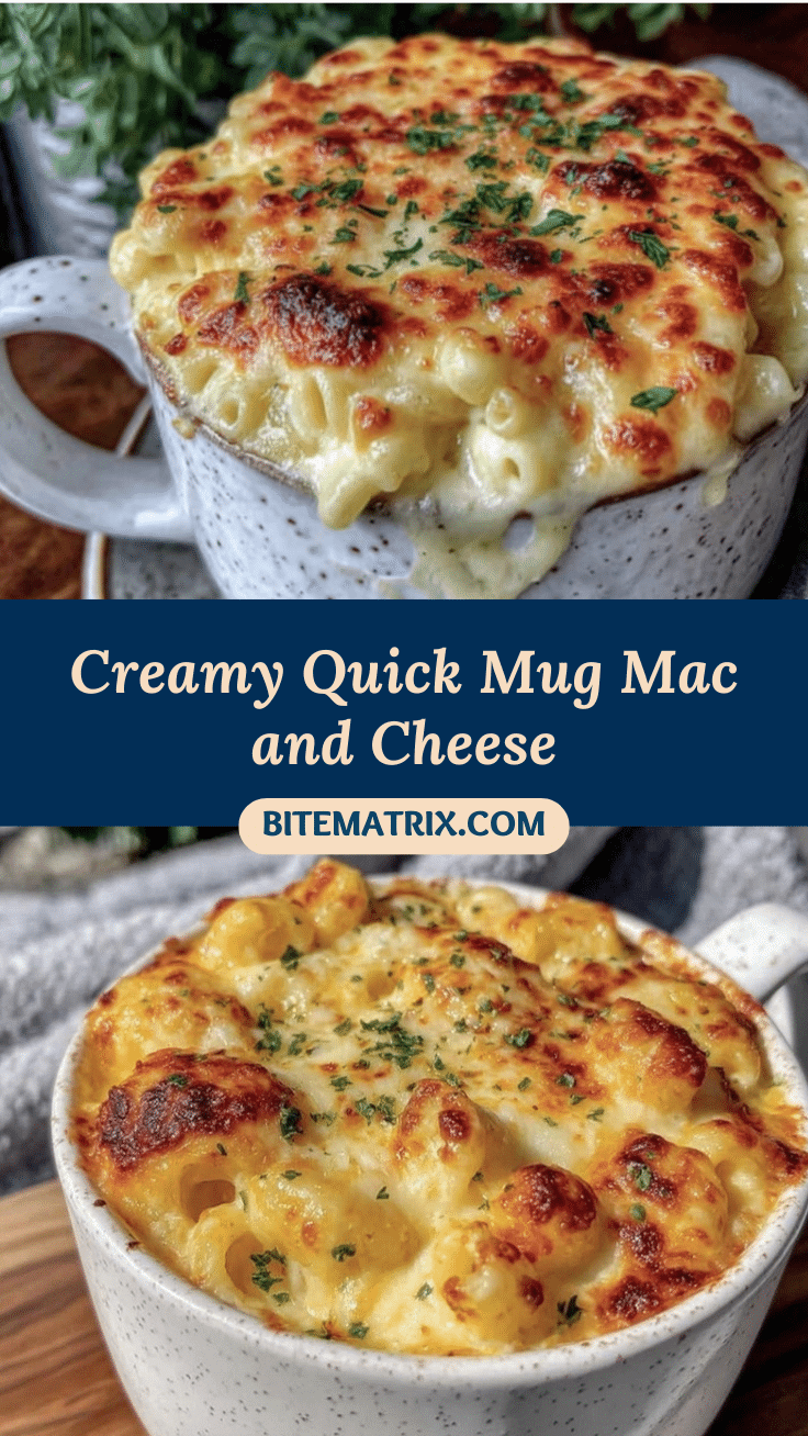 creamy quick mug mac and cheese recipe