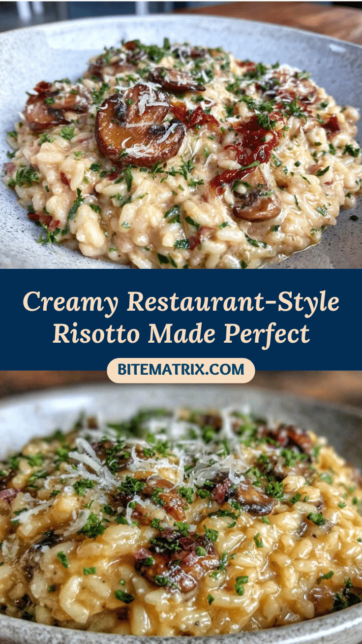 creamy restaurant-style risotto recipe