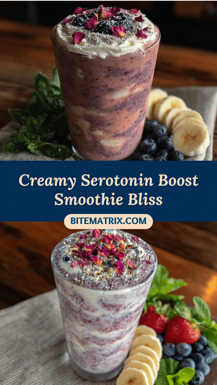 creamy serotonin boost smoothie recipe
