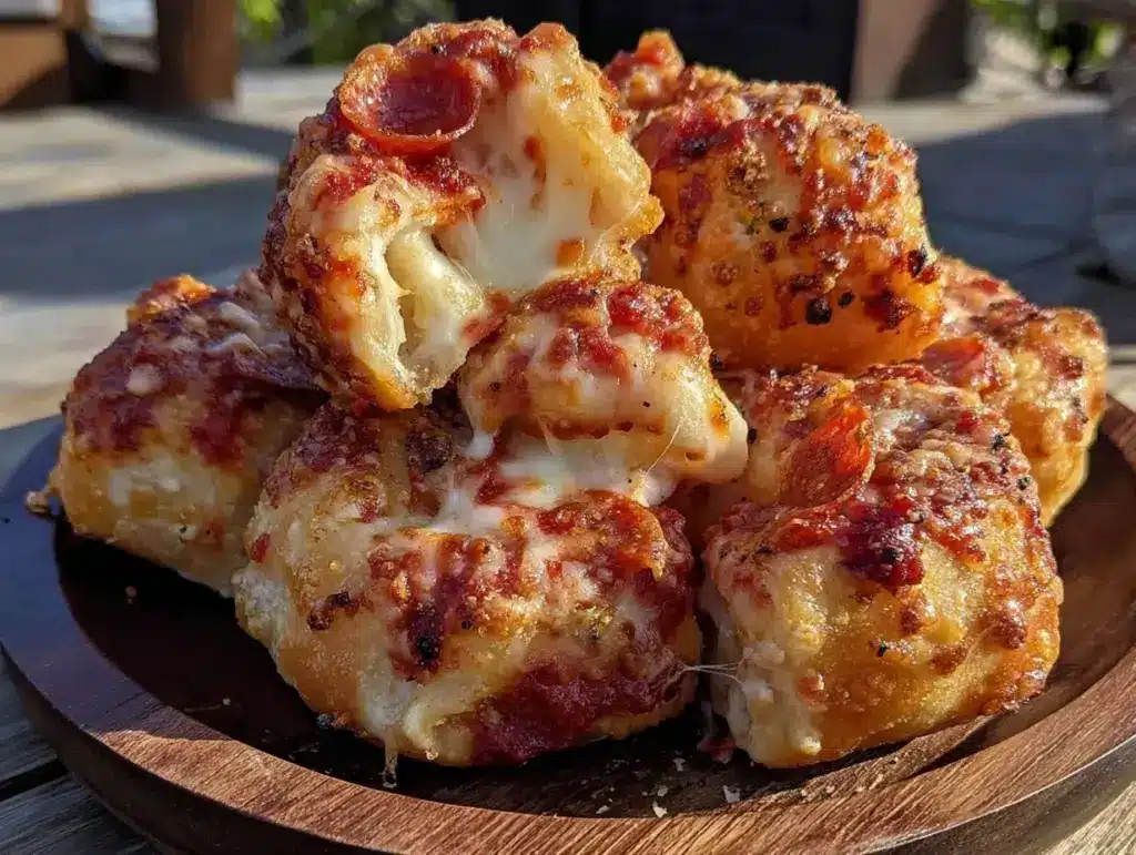 crispy air fryer frozen pizza rolls - featured image