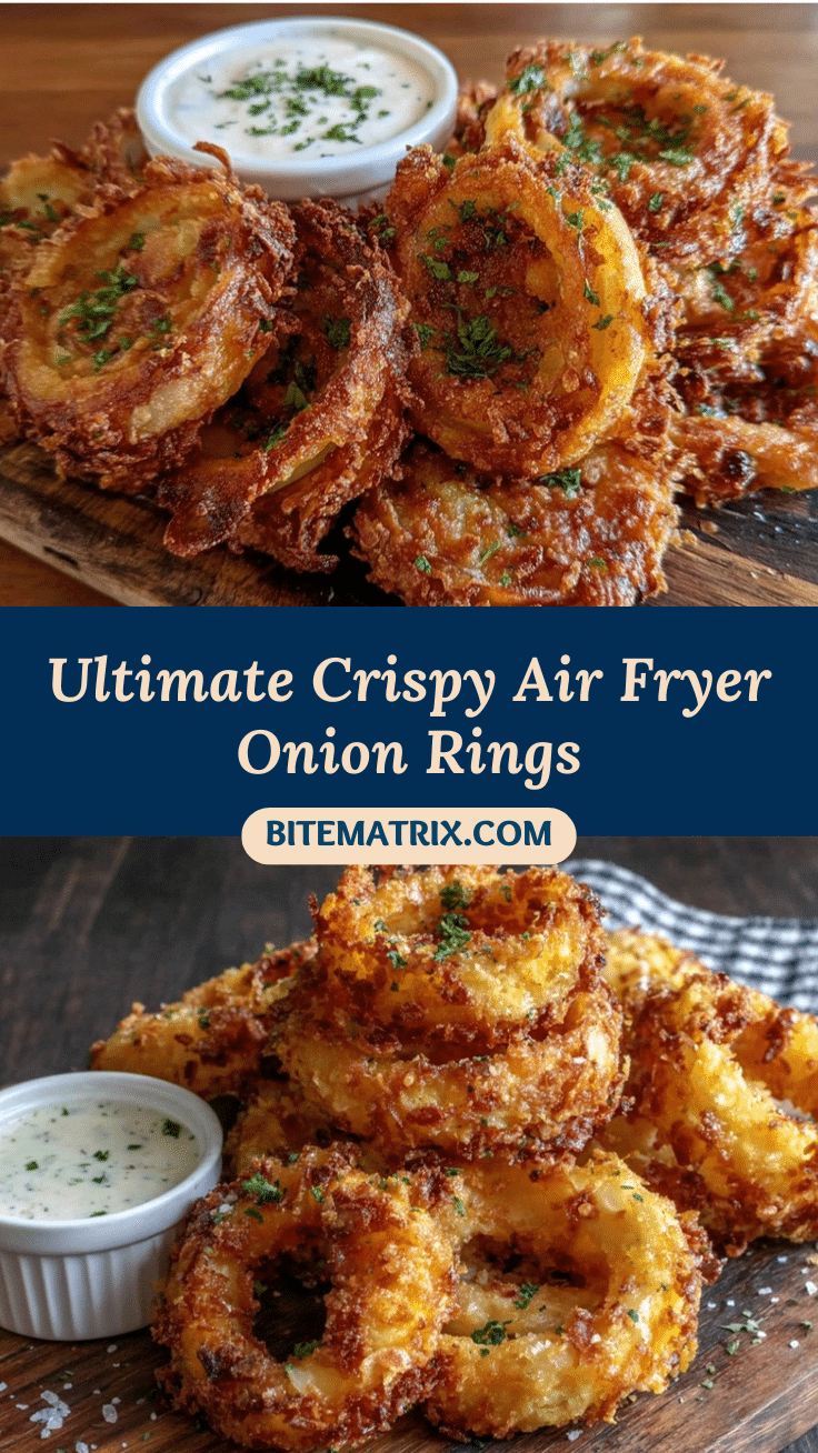 crispy air fryer onion rings recipe