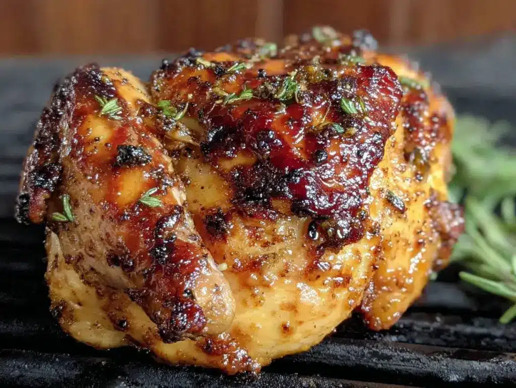 crispy beer can chicken - featured image
