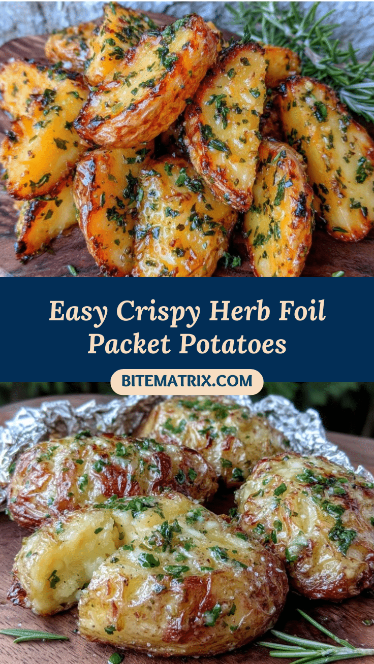 crispy foil packet potatoes recipe