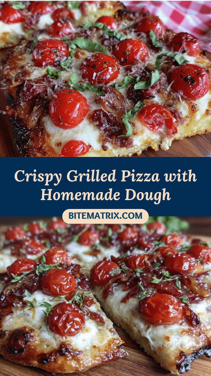 crispy grilled pizza recipe recipe