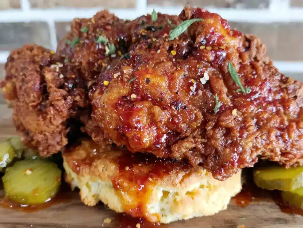 crispy nashville extra hot chicken - featured image