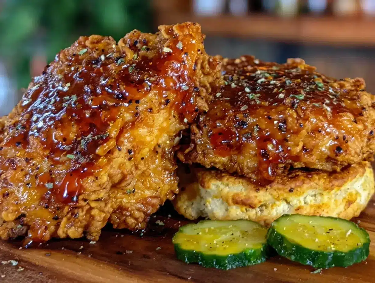 crispy nashville extra hot chicken preparation steps