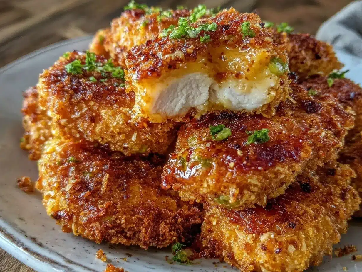 crispy paleo chicken nuggets preparation steps