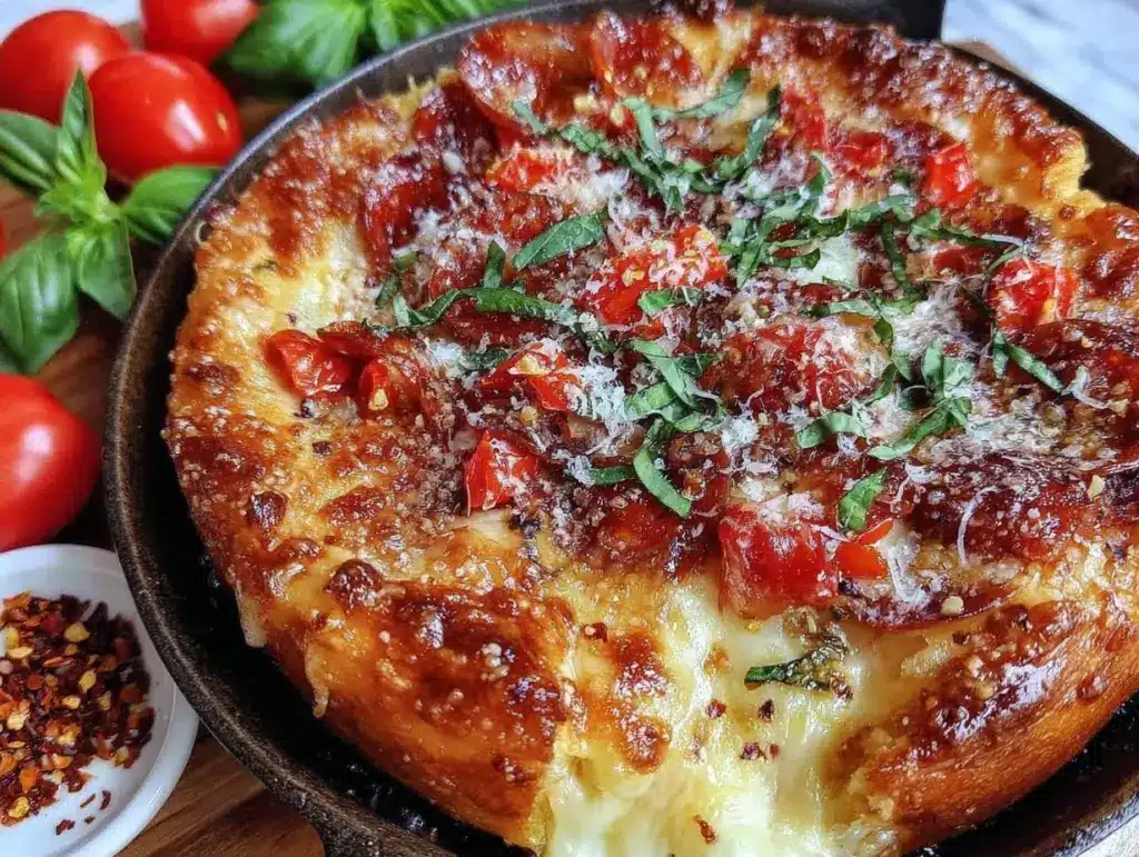 crispy personal pan pizza - featured image