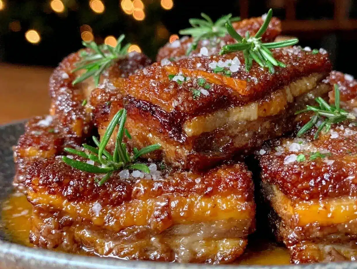 crispy pork belly recipe preparation steps