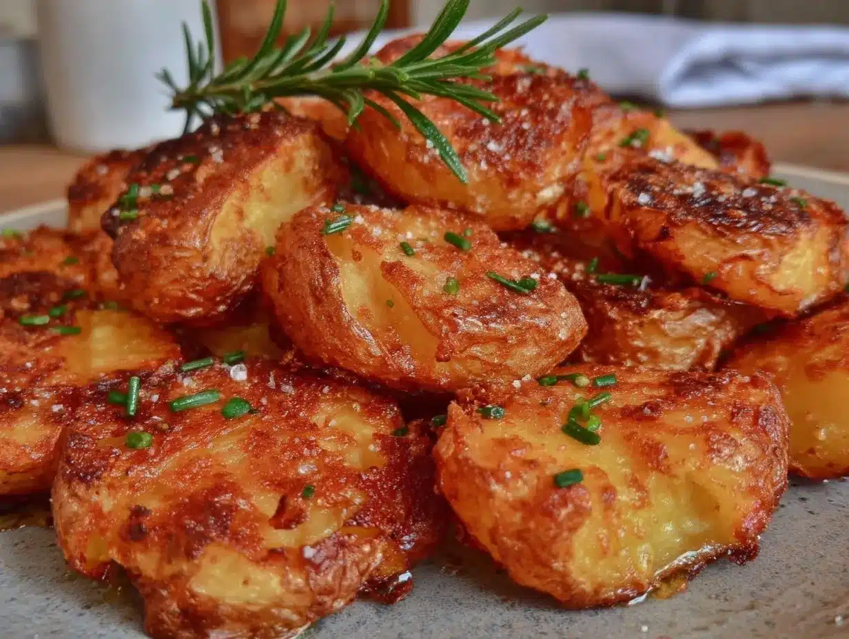 crispy smashed potatoes preparation steps