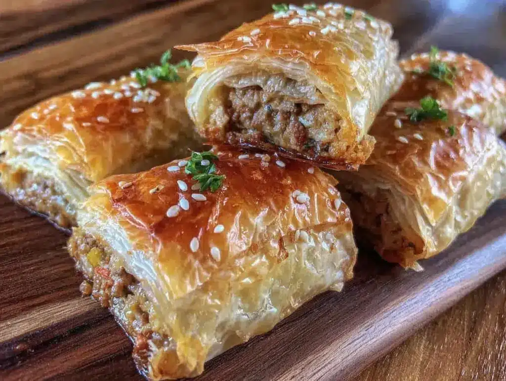 crispy turkish borek recipe - featured image