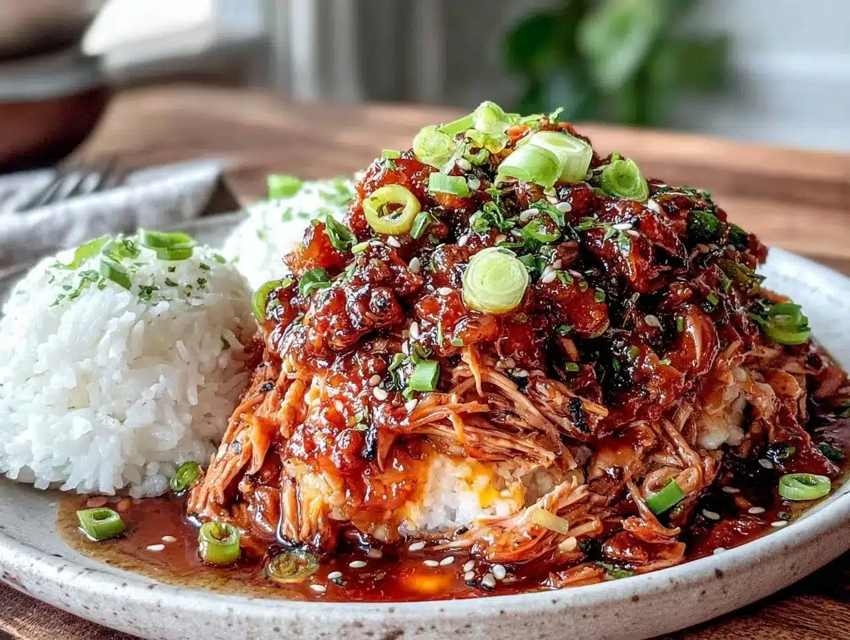 crockpot honey garlic chicken preparation steps