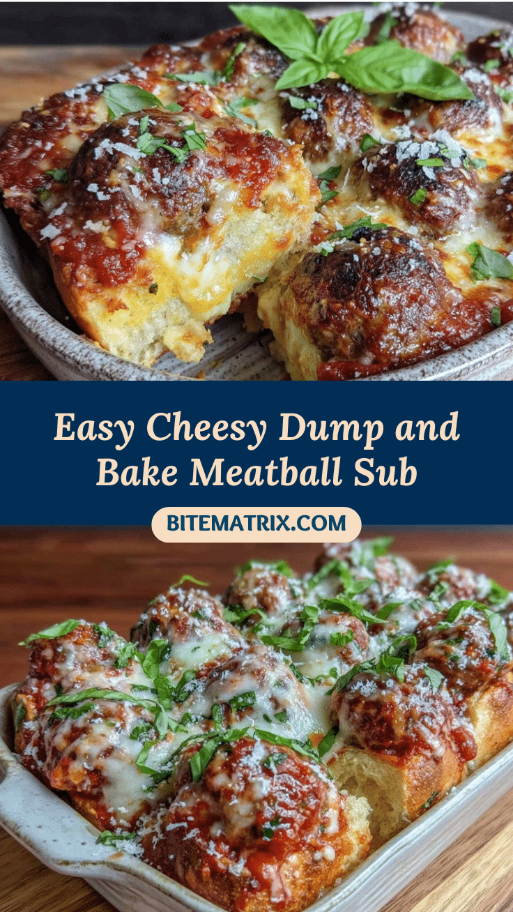 easy cheesy meatball sub casserole recipe