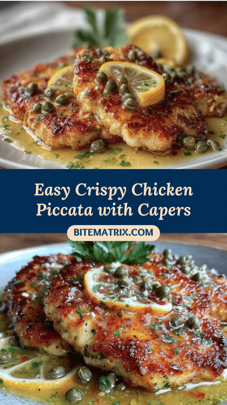 easy crispy chicken piccata recipe