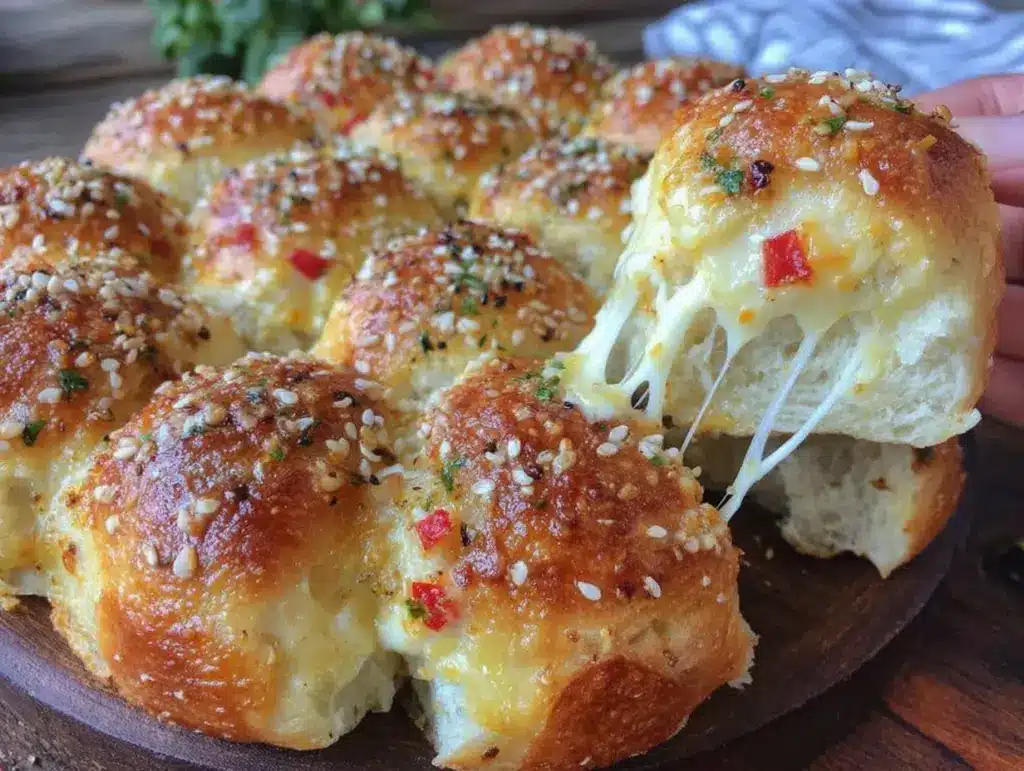 easy crispy homemade bagel bites - featured image