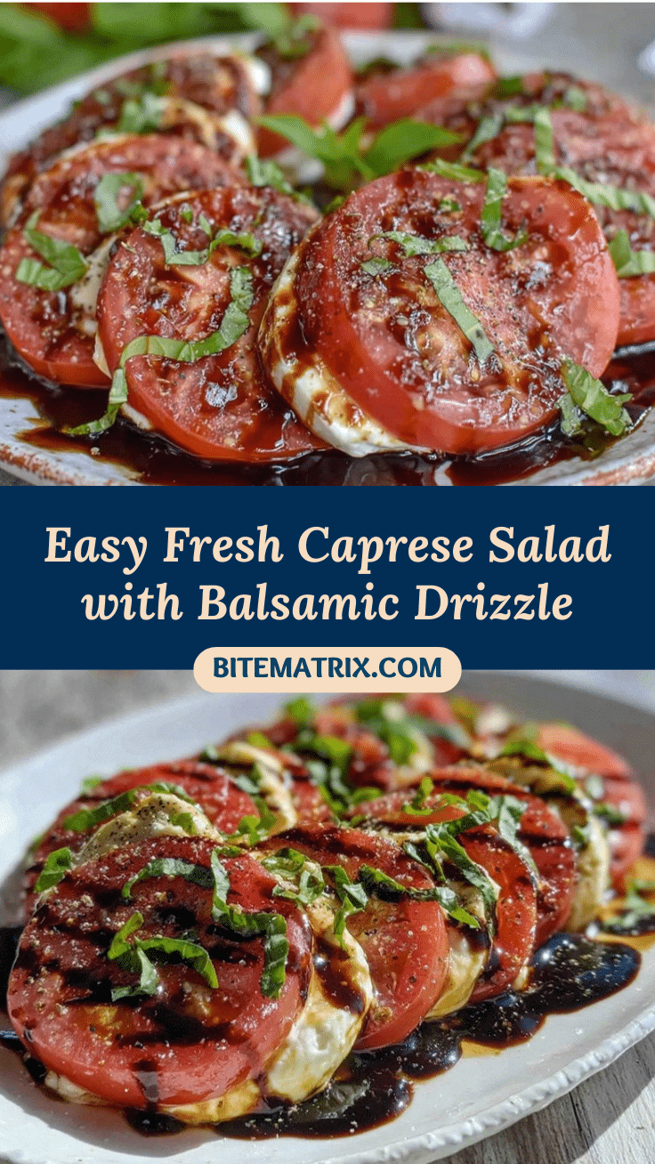 easy fresh caprese salad recipe