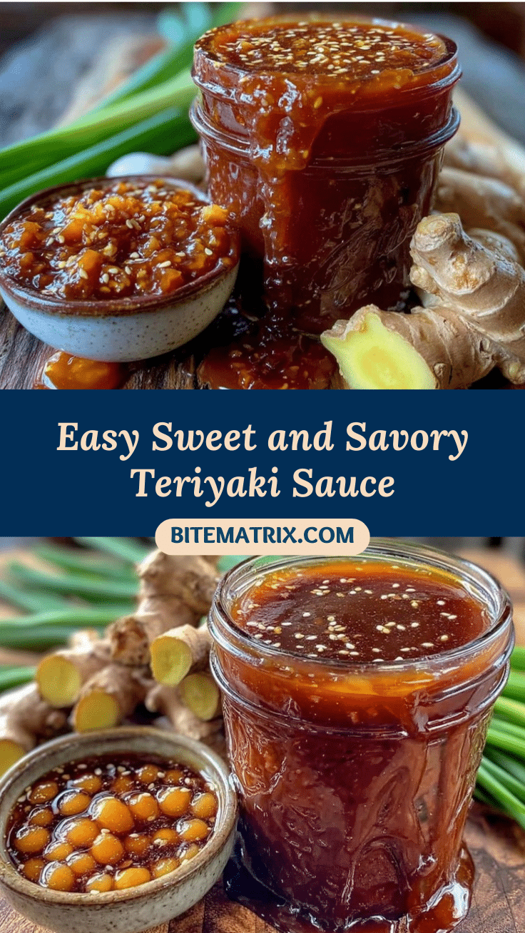 easy homemade teriyaki sauce recipe
