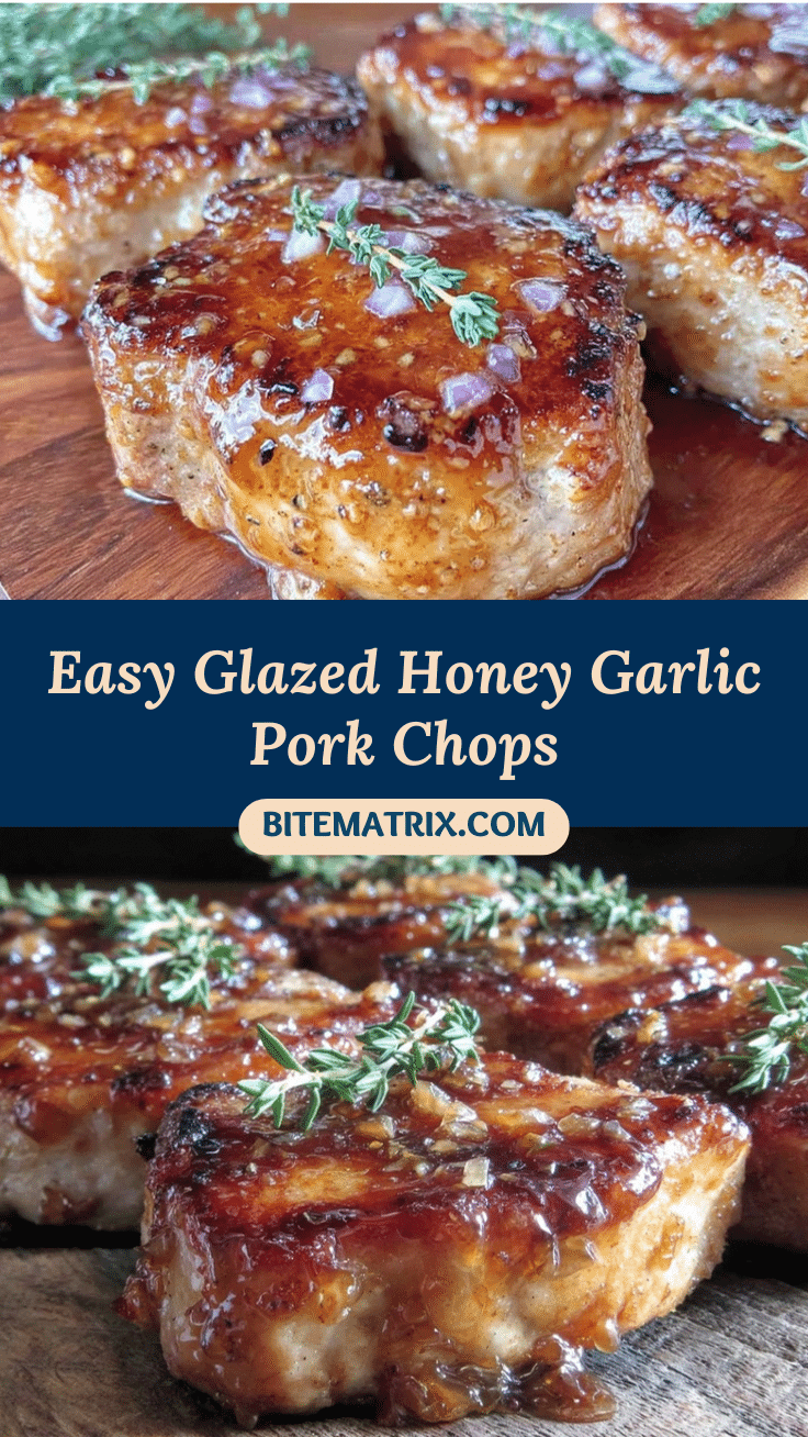 easy honey garlic pork chops recipe