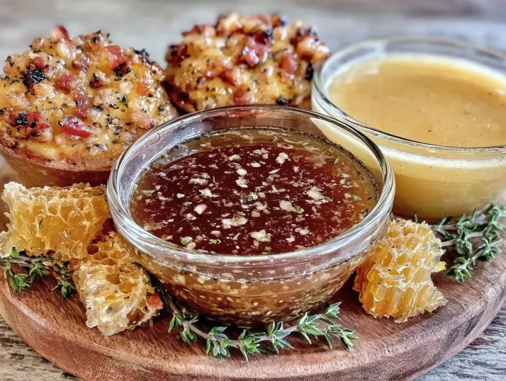 easy honey mustard dressing - featured image