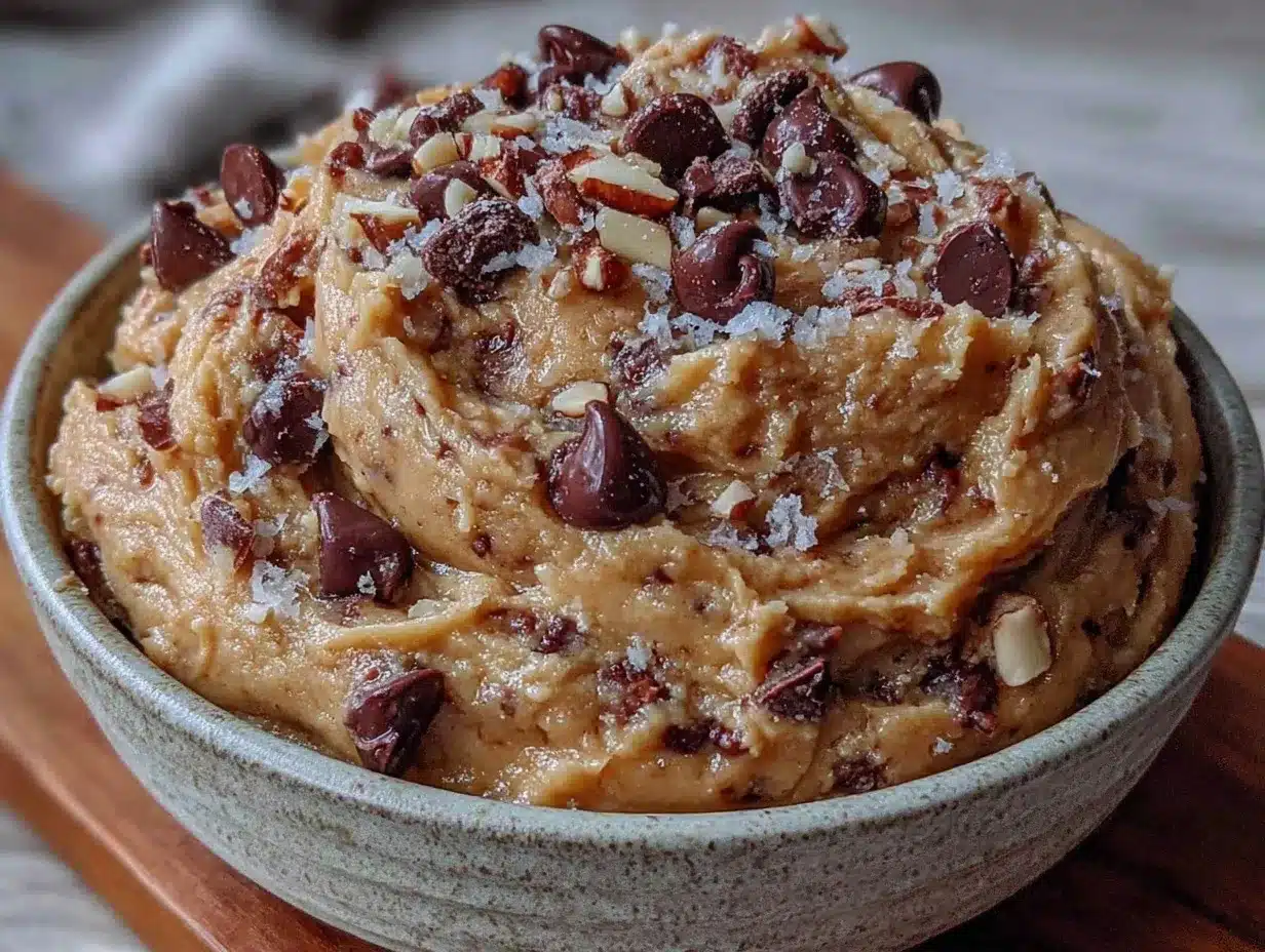 easy irresistible edible cookie dough for one preparation steps