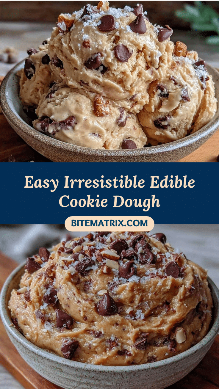 easy irresistible edible cookie dough for one recipe