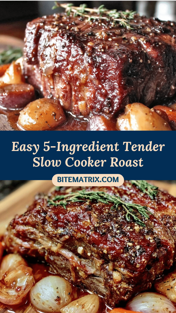 easy slow cooker roast recipe