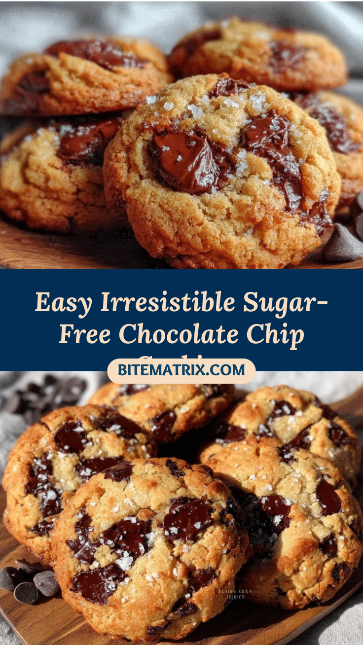 easy sugar-free chocolate chip cookies recipe