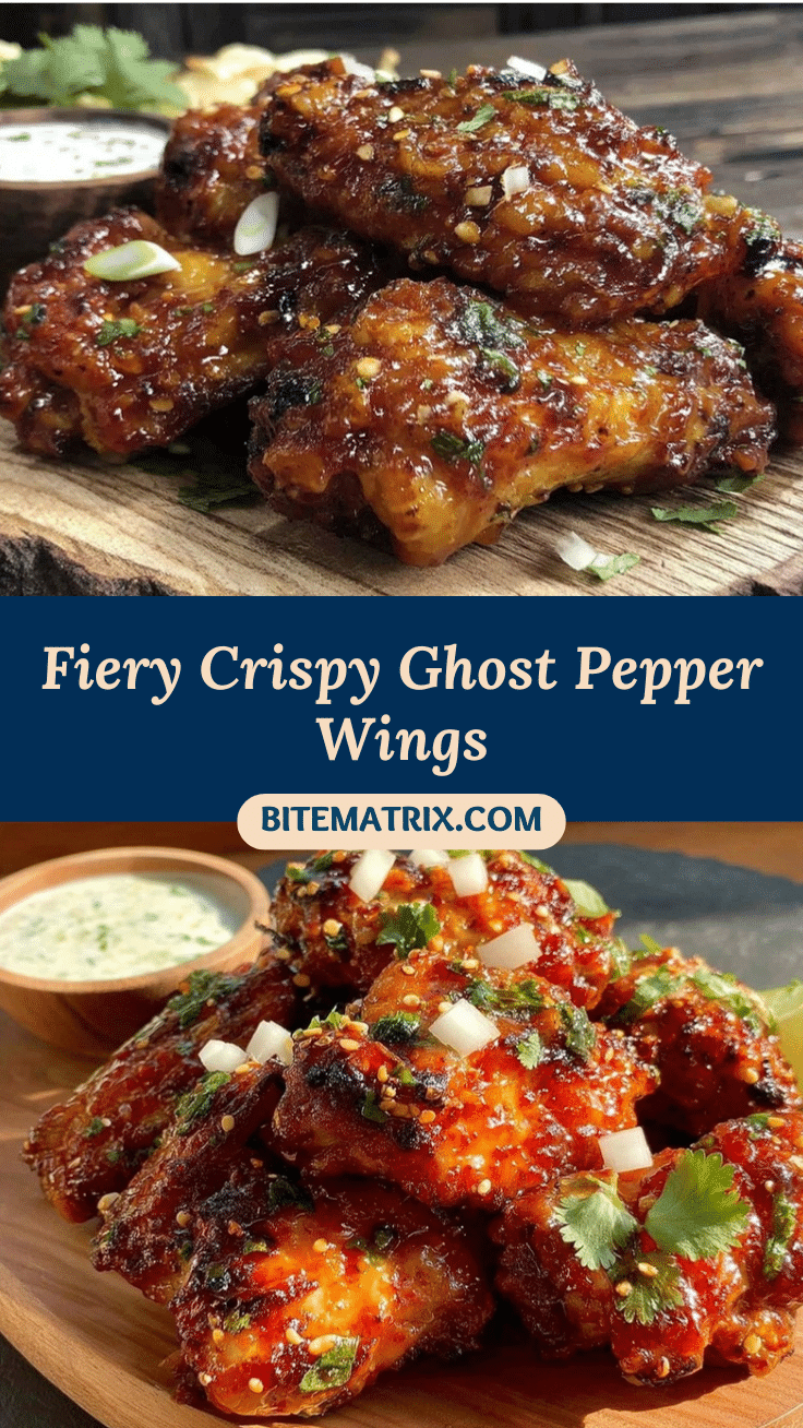 fiery crispy ghost pepper wings recipe