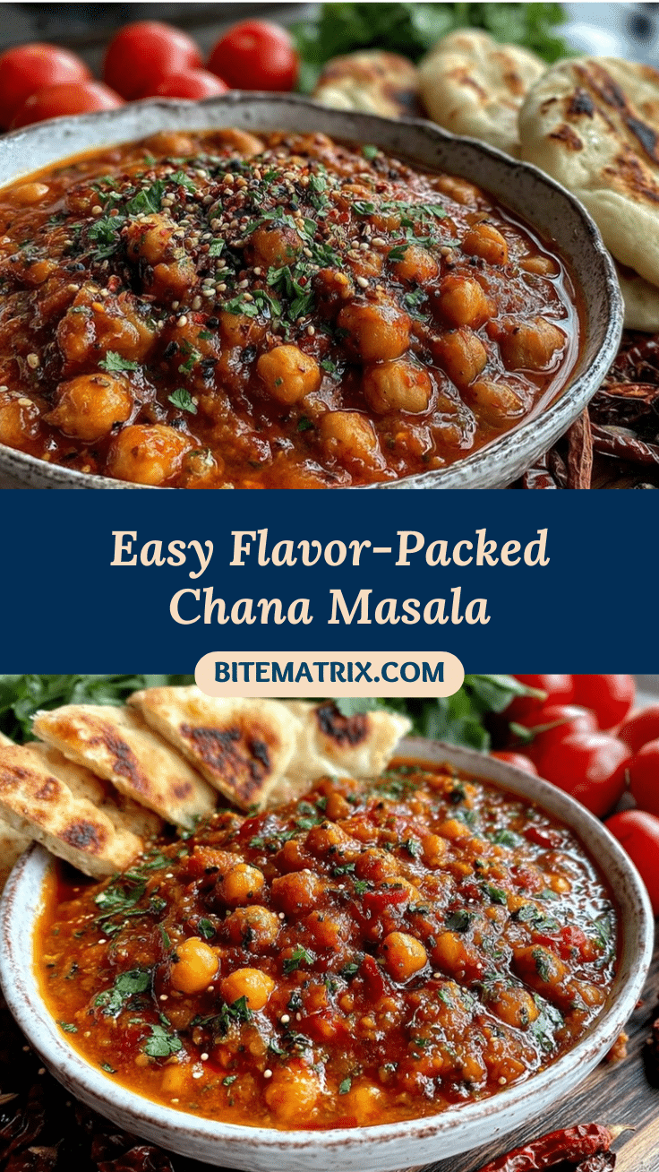 flavorful chana masala recipe