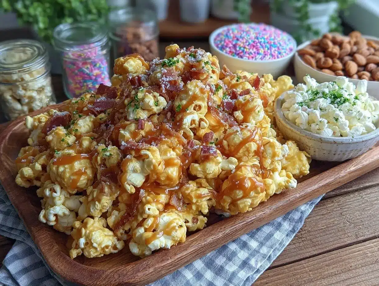flavorful popcorn bar preparation steps