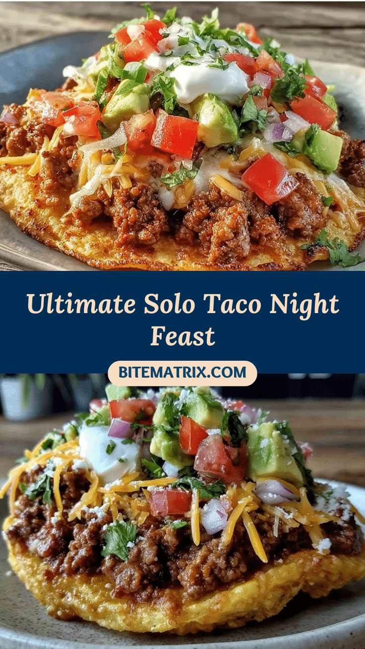 flavorful solo taco night recipe