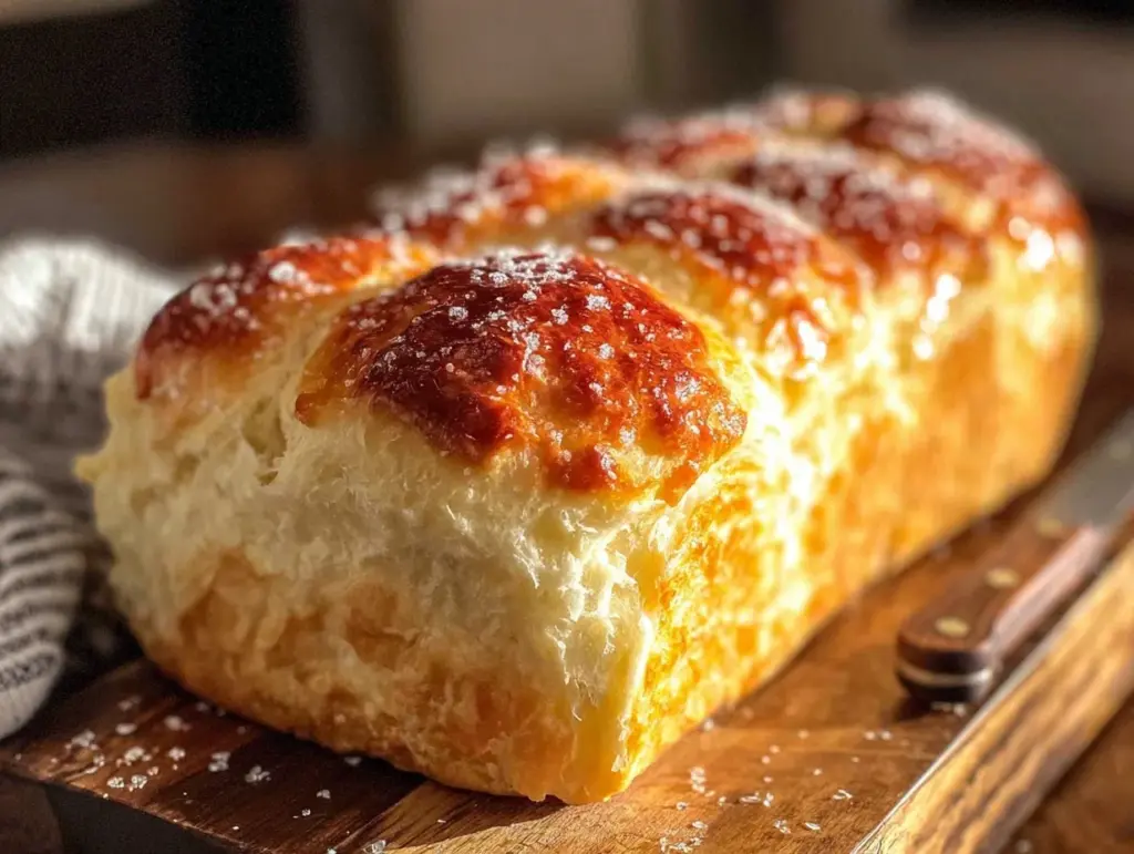 fluffy japanese milk bread - featured image