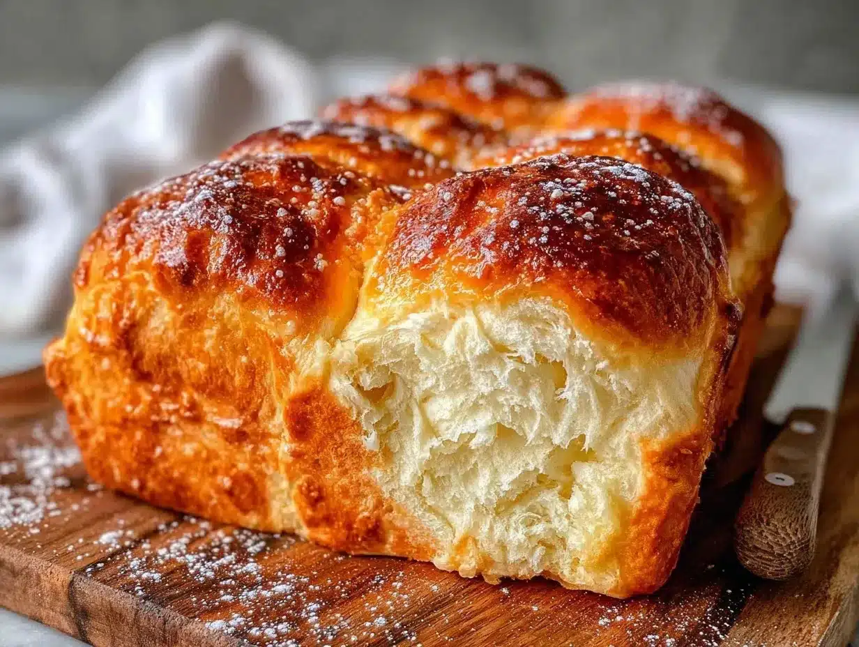 fluffy japanese milk bread preparation steps