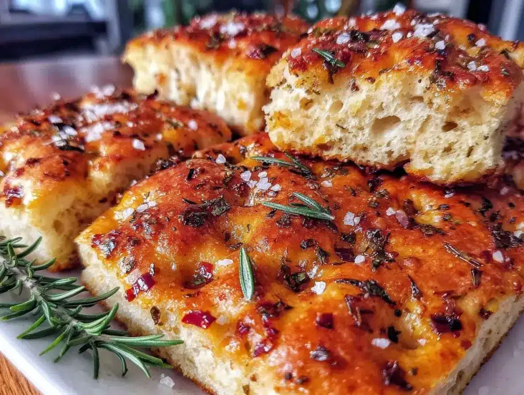focaccia art recipe - featured image